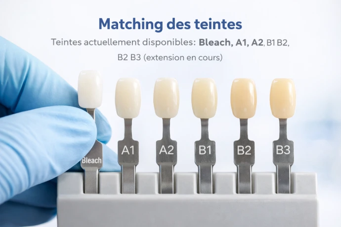 multi materiaux, multi tintes vita