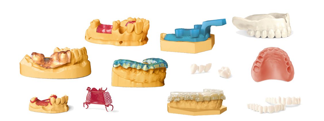 Applications imprimante 3D Dentaire
